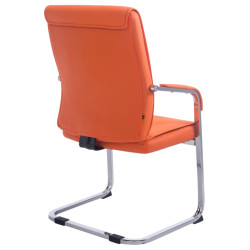 Lot de 2 chaises cantilever XL Anubis orange