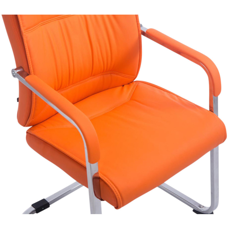 Ensemble de 2 chaises cantilever XL Anubis orange