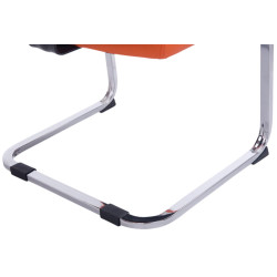 Ensemble de 2 chaises cantilever XL Anubis orange