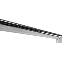 Base carrée chromée