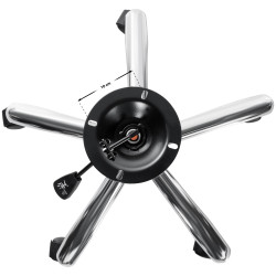 Cadre de Fauteuil de bureau chromé Emil