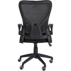 Sedia da ufficio Hudson nero