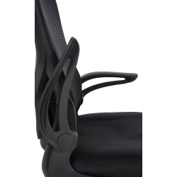 Fauteuil de bureau Hudson noire