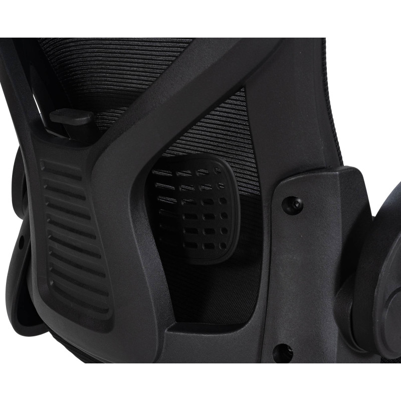 Sedia da ufficio Hudson nero