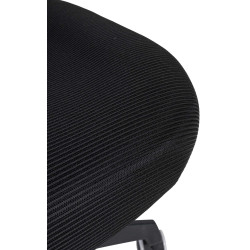 Fauteuil de bureau Hudson noire