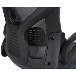 Sedia da ufficio Hudson grigio