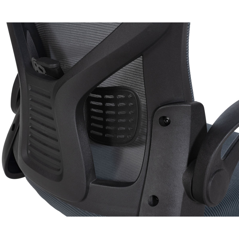 Sedia da ufficio Hudson grigio