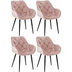 Lot de 4 chaises Tanna...