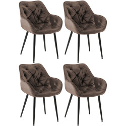 Lot de 4 chaises Tanna...