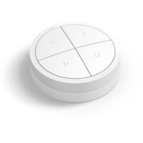 Philips Hue bouton télécommande Tap Dial Switch, blanc, permet le contrфle de plusieurs pieces ou une zone