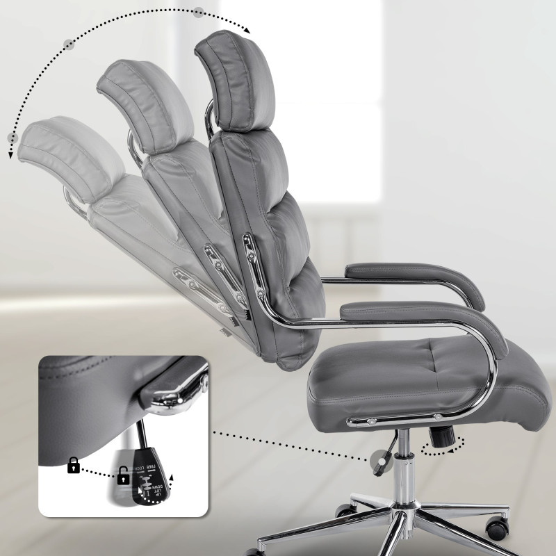 Fauteuil de bureau Campo grise