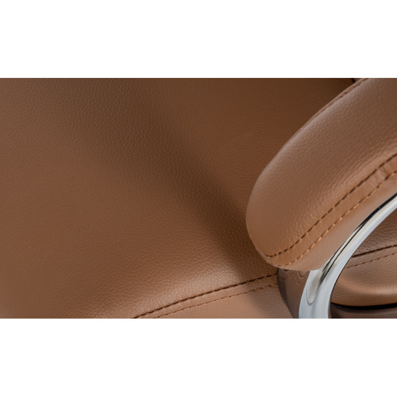 Fauteuil de bureau Campo marron clair