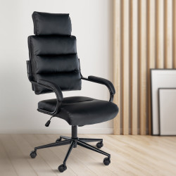 Fauteuil de bureau Campo noir/noir