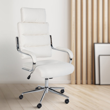 Fauteuil de bureau Campo blanche