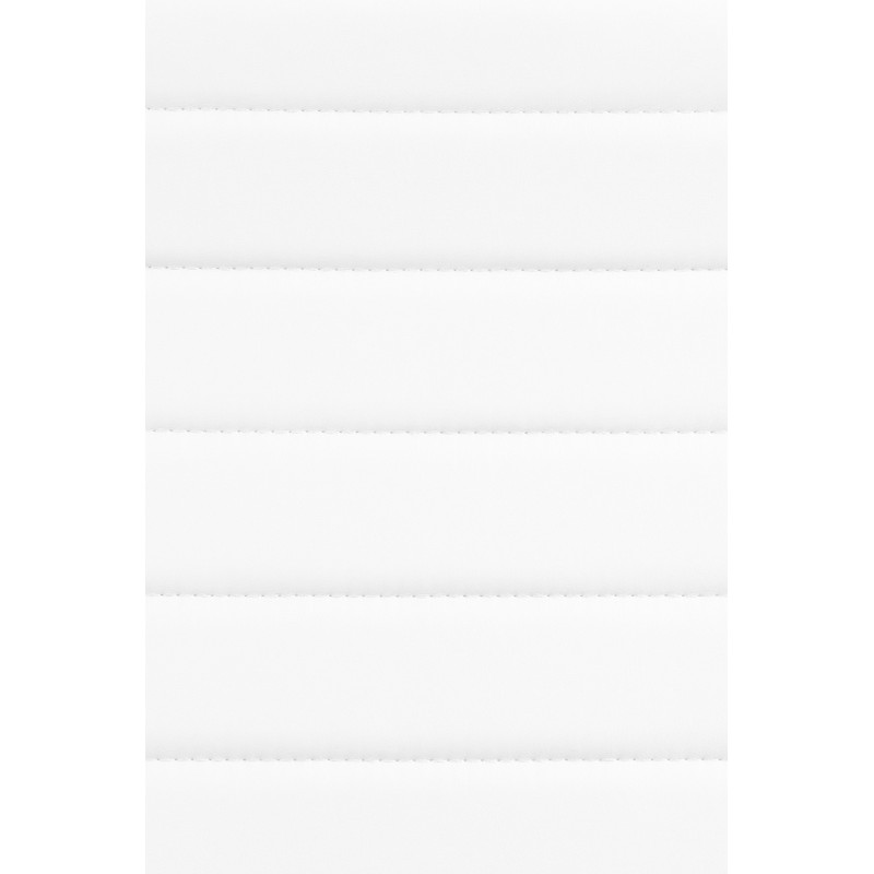 Sedia da ufficio in similpelle Havanna bianco