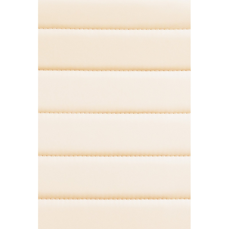 Silla de oficina Havanna en polipiel Crema