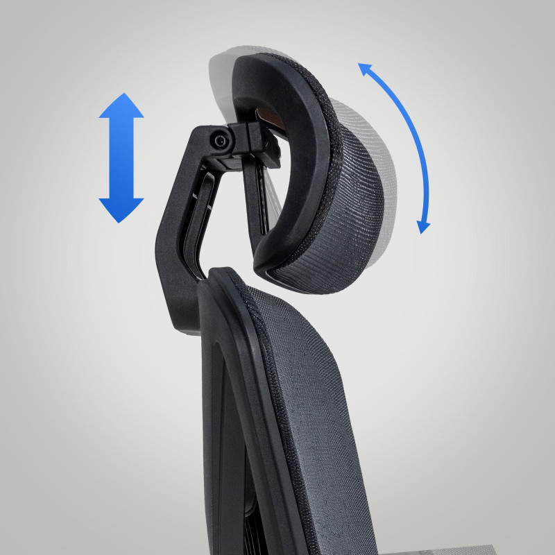 Fauteuil de bureau Grover noire