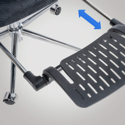 Fauteuil de bureau Grover noire