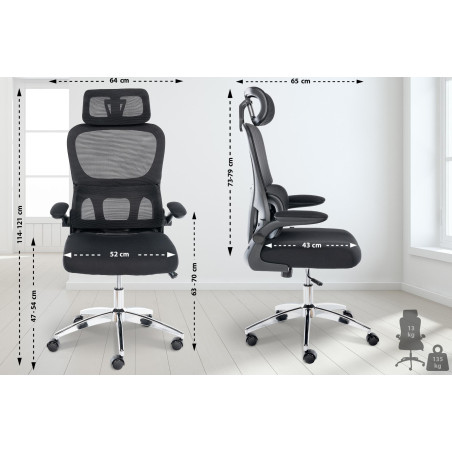 Plaque de base carr?e 70 noire