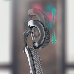 Fauteuil de bureau Overton noire