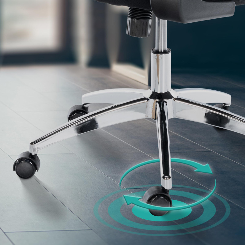 Plaque de base carr?e 70 noire