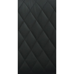 Sedia da ufficio in ecopelle Harvest Noce/nero