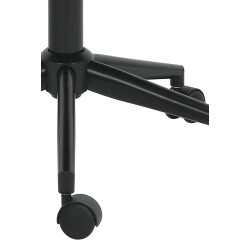 Fauteuil de bureau Harvest, cuir artificiel, noyer/noir