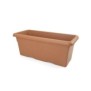 PLASTIKEN Jardiniere rectangulaire Ш 100 X 44 cm - Terracotta