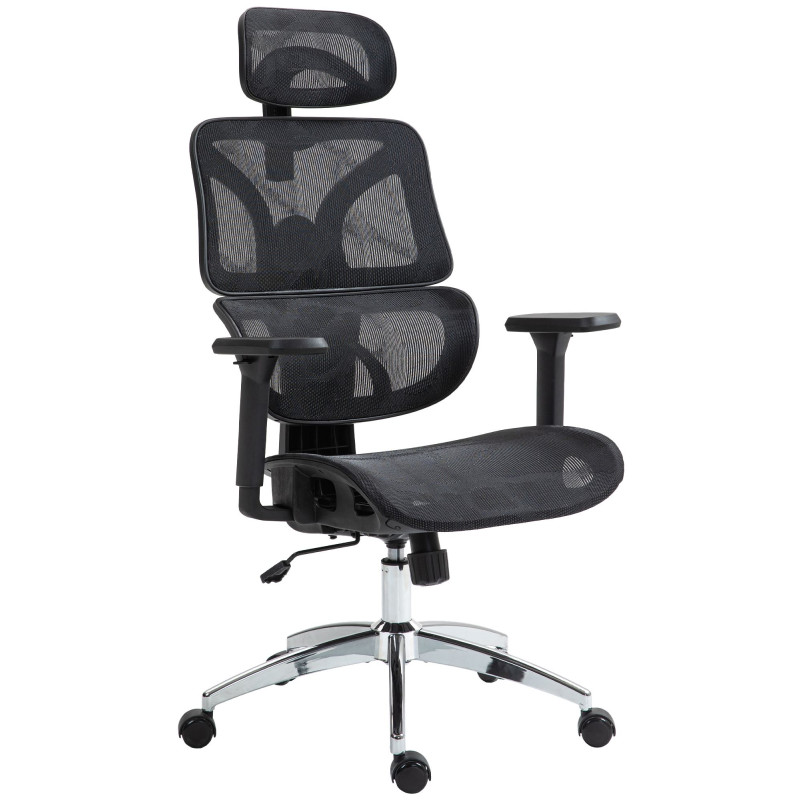 Fauteuil de bureau Deshler noire