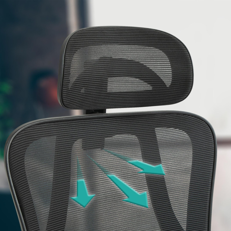 Fauteuil de bureau Bryden noire