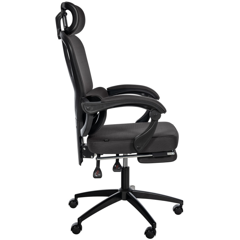 Chaise de bureau Gander, noire