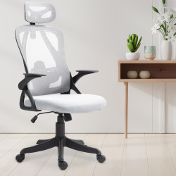 Fauteuil de bureau grise Taos