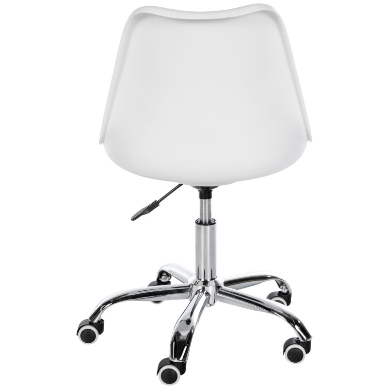 Tabouret de travail Laflin blanc