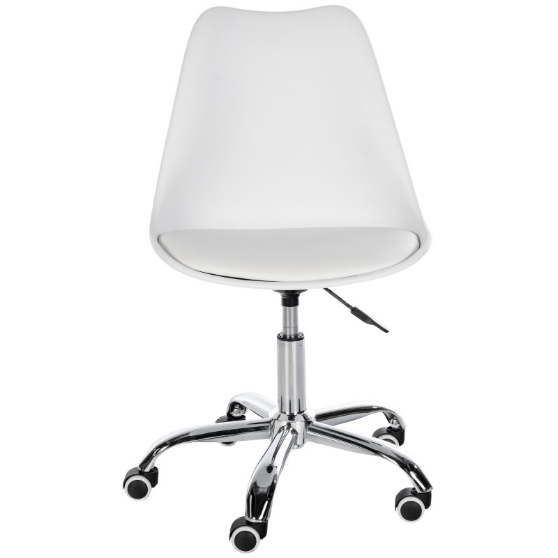 Tabouret de travail Laflin blanc
