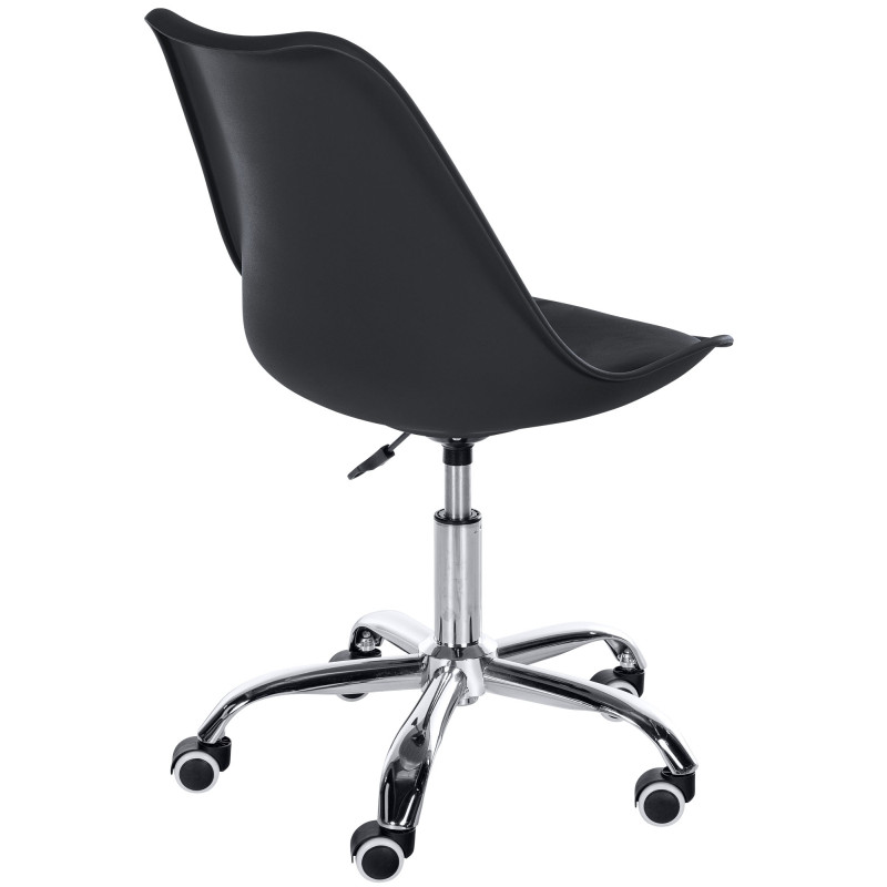 Tabouret de travail noir Laflin