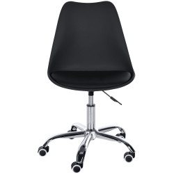 Tabouret de travail noir Laflin