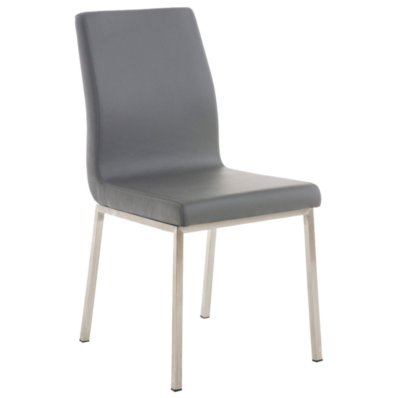 Lot de 2 chaises à repas Colmar gris