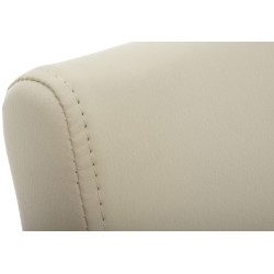 Lot de 2 chaises à repas Colmar crème