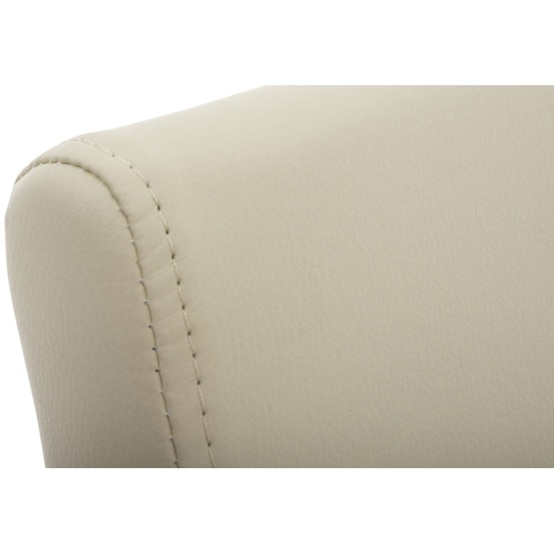 Lot de 2 chaises à repas Colmar crème