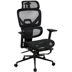 Fauteuil de bureau Beresford noire