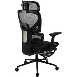 Fauteuil de bureau Beresford noire