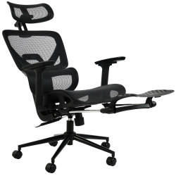 Fauteuil de bureau Beresford noire