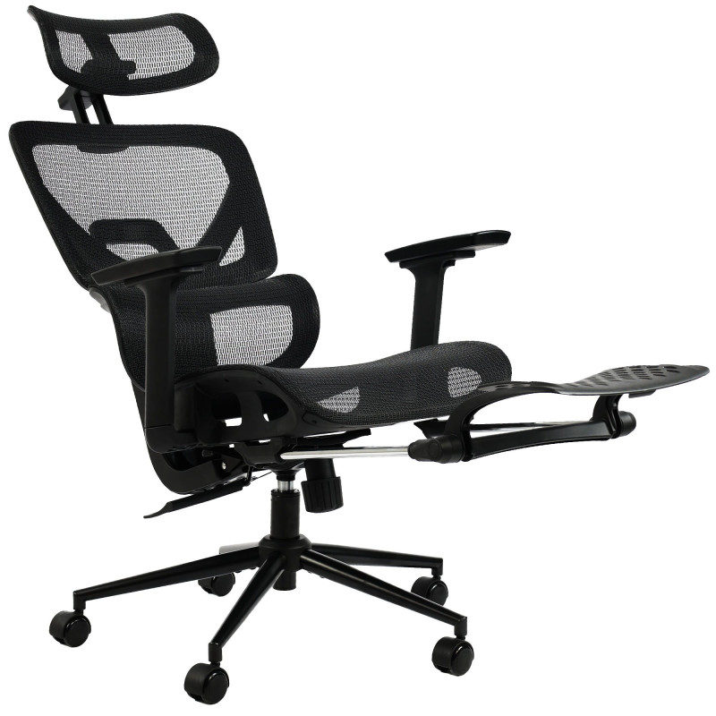 Fauteuil de bureau Beresford noire