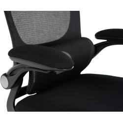 Chaise de bureau Newberg, noire
