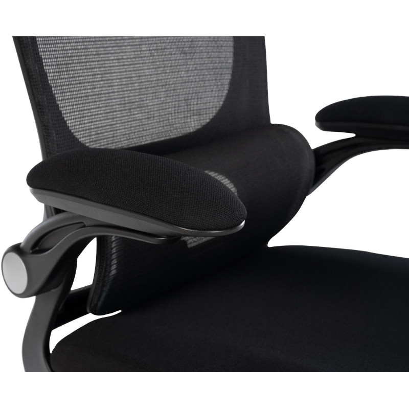 Chaise de bureau Newberg, noire