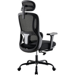 Fauteuil de bureau Mankato noire