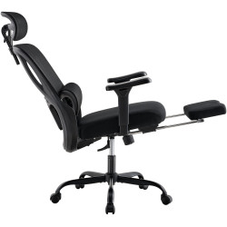 Fauteuil de bureau Mankato noire