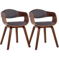 Lot de 2 chaises Kingston...