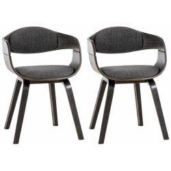 Lot de 2 chaises Kingston...