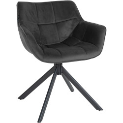 Chaise en velours Westport...